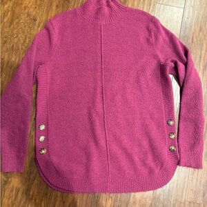 Architect Women's Turtleneck Sweater - Rich Magenta